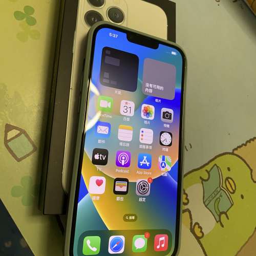 99%New iPhone 13 Pro Max 256g 金色 香港行貨 電池99%有配件 長保養