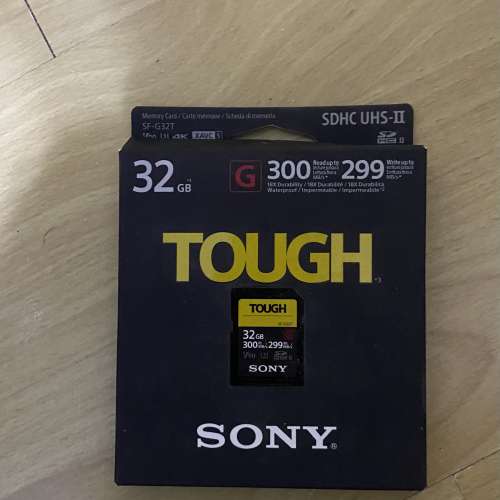 SONY TOUGH SDXC 記憶卡 32GB