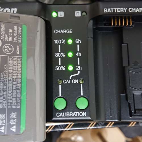 原廠nikon mh-26 battery charger en-el18,en-el18a,en-el18b,en-el18c 充電器 叉機