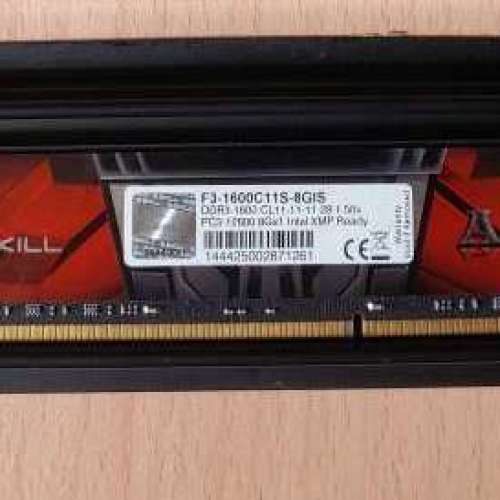 GSkill DDR3 1600 8GB