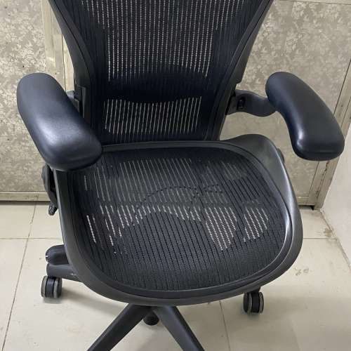 頂級Herman miller人體工學椅 Aeron size A 八成新，網面冇爛，新淨，功能全正常 割...