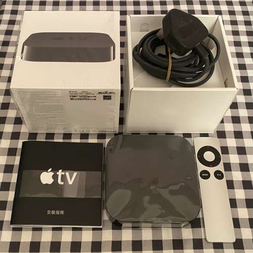 Apple TV Series 3 第三代機頂盒 A1469 Rev A 最新改良的版本 行貨 99%新 非常少用...