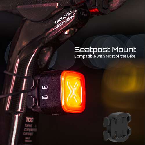 100% NEW ENFITNIX CubeLite III 智能感光剎車尾燈(座墊款 & 座管款)