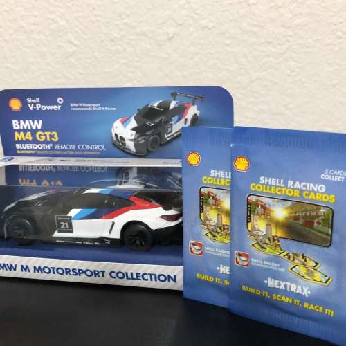 Shell x BMW M4 GT3 and 2 Hextrax Puzzle packs (Blue)
