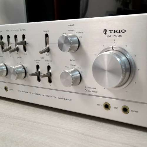 TRIO KA-7006 合併擴音機（日本國內版）100V