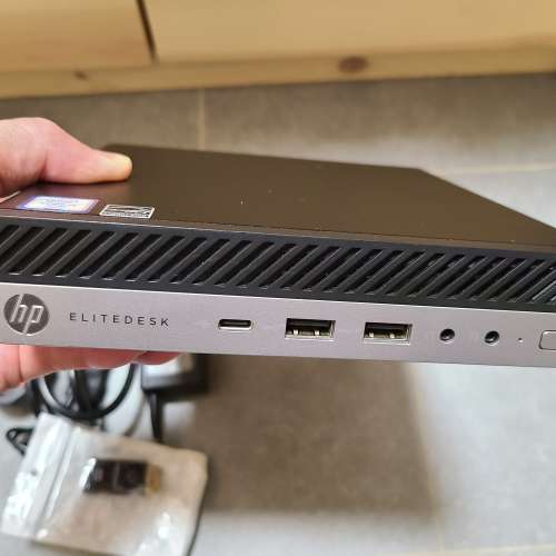 掌上電腦HP i5-7500T(4核) 8GB m.2 256GB SSD HP EliteDesk 800 G3 mini PC Window...