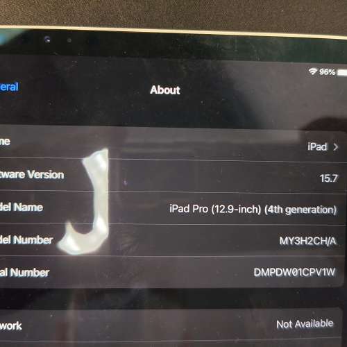 90%新Apple iPad Pro 12.9 第4代 128+LTE