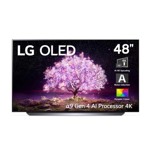 48" LG OLED C1 TV (OLED48C1PCB), 4K120Hz, HDMI 2.1 x 4, G-SYNC, FreeSync