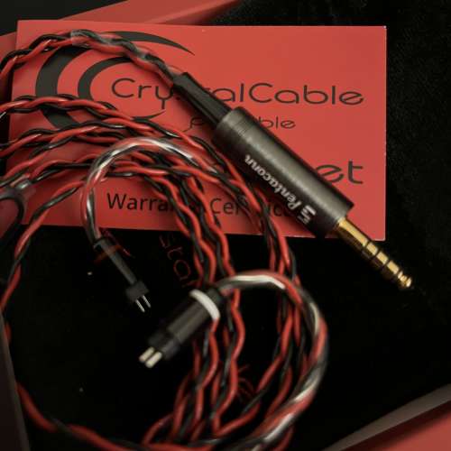 Crystal Cable Dream Duet - 2pin 4.4