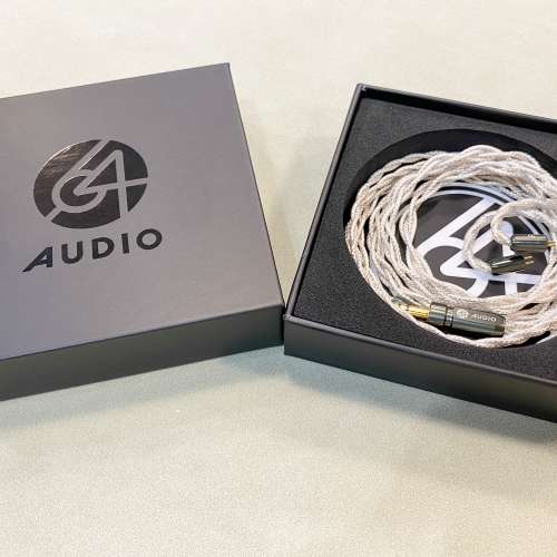 64 audio 4.4mm Shielded Silver-Core Cable - 二手或全新Earphones