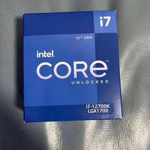 Intel i7-12700K CPU