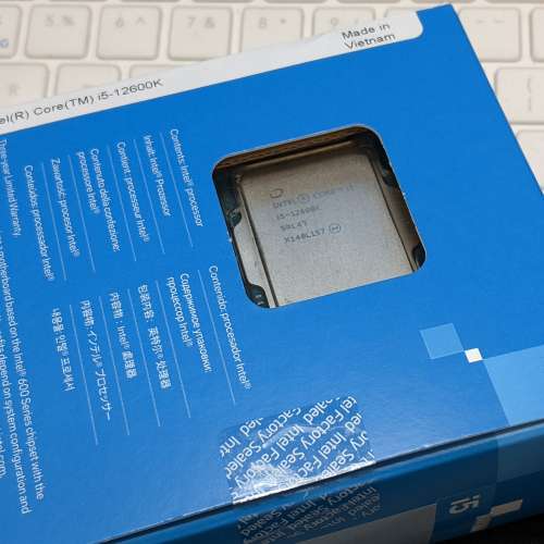 行貨 Intel Core i5-12600K連全新散熱器