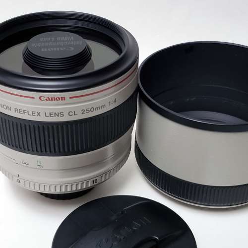 canon cl 250mm f4 reflex lens