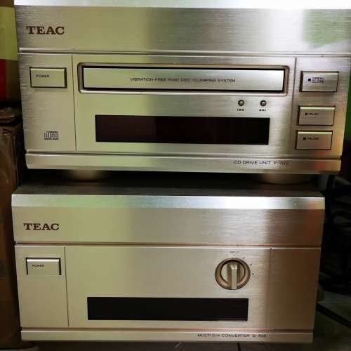TEAC CD P-700,D-700 - 二手或全新音響組合, 影音產品- DCFever.com