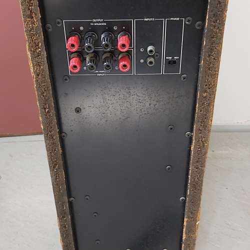 日本製YAMAHA YST-SW120 SUBWOOFER有源式超低音炮喇叭,長衝程, 地震級震撼效果.