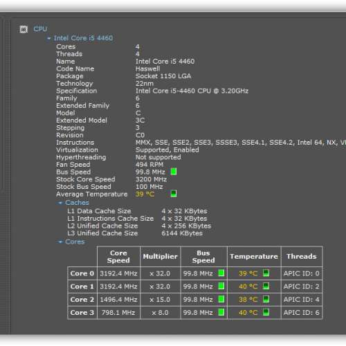 Intel® Core™ i5-4460 處理器 3.20 GHz Socket 1150 + 主板Dell Inc. 0T1D10 保証...