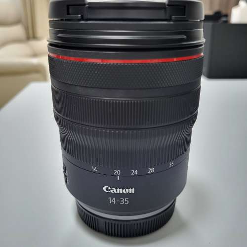 99% New Canon RF 14-35mm f/4L IS USM 行貨齊單盒證
