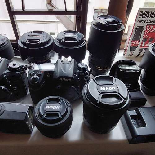[移民放售] Nikon D7200/ D300/ 17-55mm f.28/ 70-300