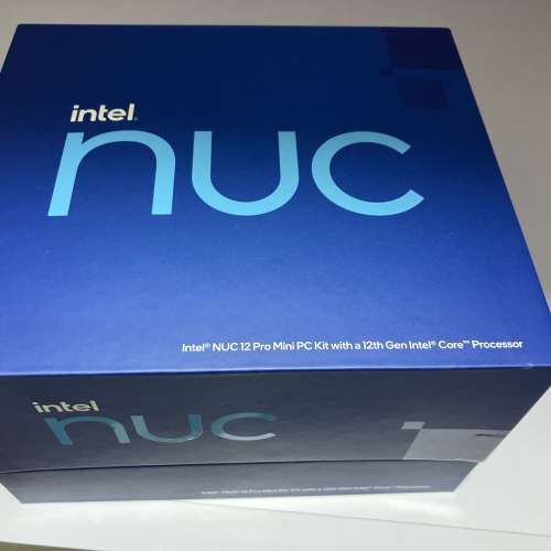 intel nuc 12 pro mini 雷電4版本 i5 cpu