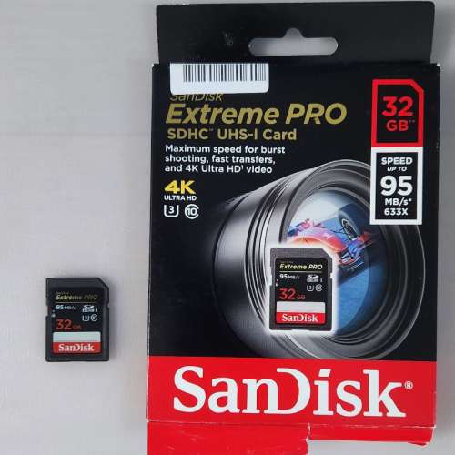 SanDisk Extreme Pro 32GB SDHC (95MB/S) (包郵)