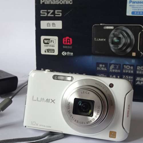 Panasonic Lumix DMC ZS5 相機(95% new, 有盒) ,  超薄機身, 至襯 潮男 /型女