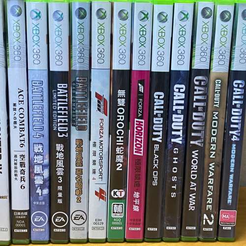 Xbox 360 game ( Call of Duty, Battlefield, COD)