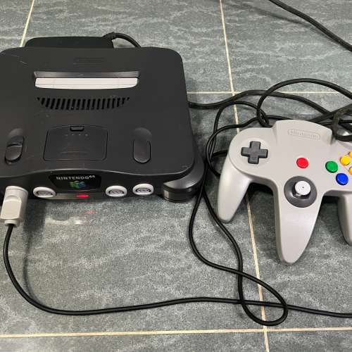 任天堂 Nintendo N64 主機 連一個原裝手掣及火牛