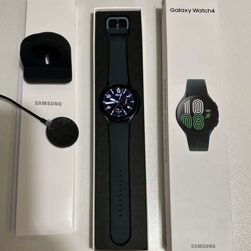 90% 新 Galaxy Watch 4 LTE 44mm 綠色