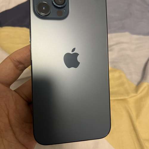 售二手iPhone 12 Pro Max 256gb 太平洋藍色 90% new 已過保