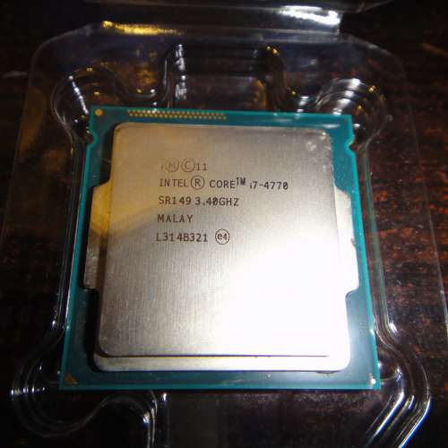 四代 Intel® Core™ i7-4770 處理器 8 MB 快取記憶體3.40 GHz Socket 1150