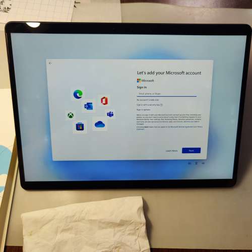 Microsoft Surface Pro X SQ1 8+128GB LTE插卡版 瑕疵