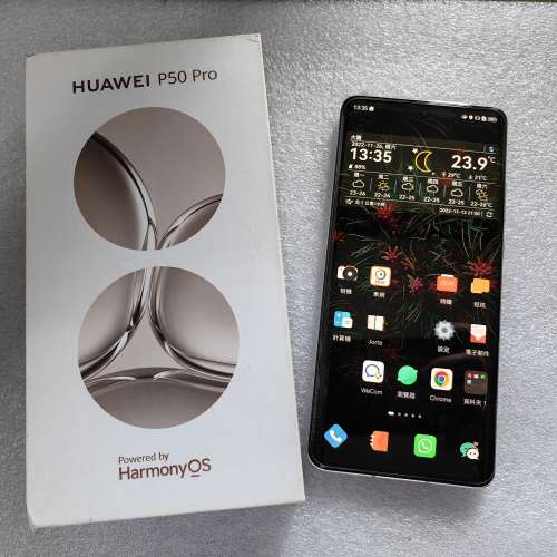華為 Huawei P50 Pro 8+256GB 金色 國行 99% new