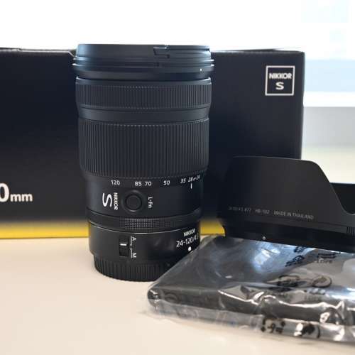 Nikon Z 24-120mm f4 90% new 水貨 恒定F4光圈 FF鏡 z50 z5 z6 z7 z9 用