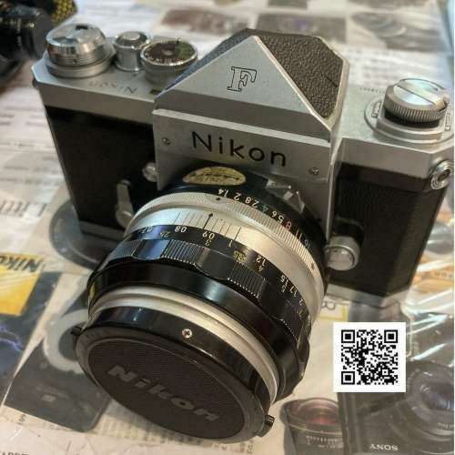 Nikon F With 50mm f/1.4 Shutter Repair 維修快門、Lens Cleaning抹鏡參考價目