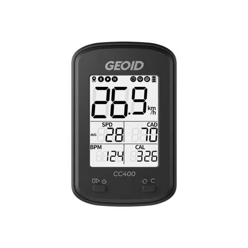 100%new GEOID magene CC400 GPS Smart Bike Computer ,  free Black Out-front Bike