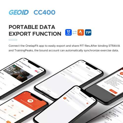 100%new GEOID magene CC400 GPS Smart Bike Computer ,  free Black Out-front Bike