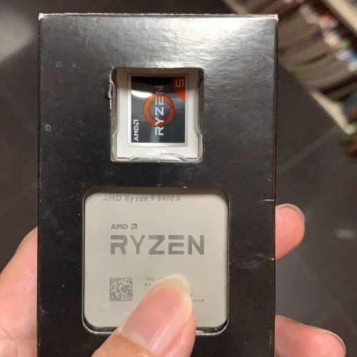 AMD Ryzen 9 5900X (12C24T) X570,B550板適用