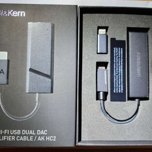 Astell&Kern AK HC2 USB-C 雙晶片便攜解碼耳擴