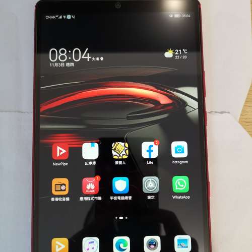 Huawei 華為M6 8.4加強版 紅色