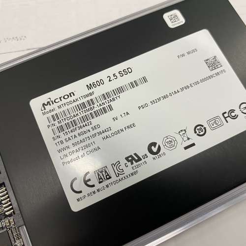 Micron hot sale m600 1tb