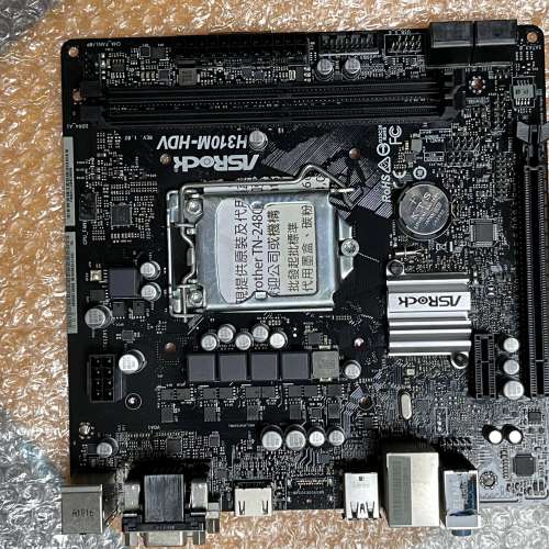 二手 ASROCK H310M-HDV H310 DDR4 LGA1151 MATX MB