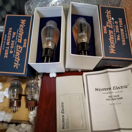 Western Electric 西電 300B & Mullard 貓乸 CV181