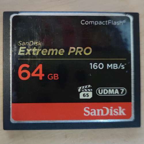 SanDisk Extreme Pro UDMA7 CompactFlash 64GB