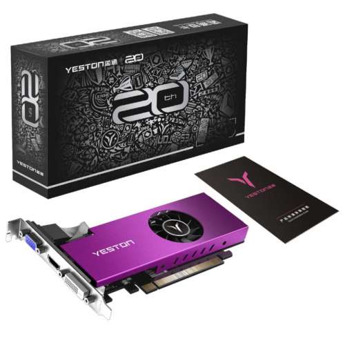 ［全新有盒未開封未使用］ 盈通 AMD Radeon RX 550 4GB LowProfile GDDR5 電腦 顯示咭