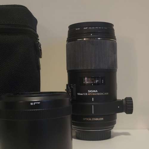 出售Sigma 150MM F2.8 APO OS MACRO DG HSM for Canon EF