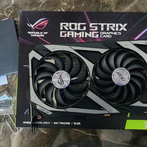 ASUS ROG Strix RTX 3080 v2 10GB OC Edition 行貨 有盒齊件 今年6月尾買仲有2年多保...