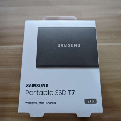 全新Samsung Portable SSD T7 2TB