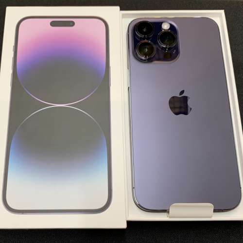 全新、香港行貨 iPhone 14 Pro Max 128GB 紫色