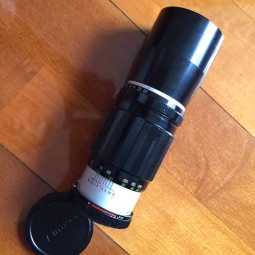 Komura 300mm F5 manual focus lens in M42 mount