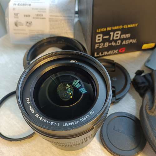 Panasonic Leica 8-18mm F2.8-4 Lens （M43 MFT Olympus Lumix 可用）
